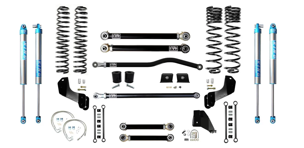 Evo Manufacturing Enforcer Overland 4.5in Lift Stage 4 Plus w/EVO Spec 2.5 King Shocks - JT product image