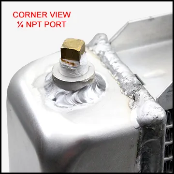 Custom Radiator Kit 20in x 16in All Aluminum product image