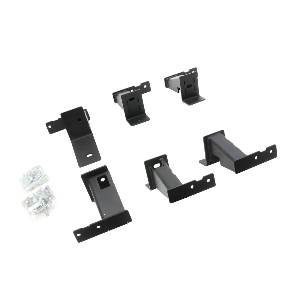 RealTruck (Go Rhino) Dominator Xtreme D6 Side Steps with Frame Mounting Bracket Kit 2005-2023 Toyota Tacoma; Double Cab product image