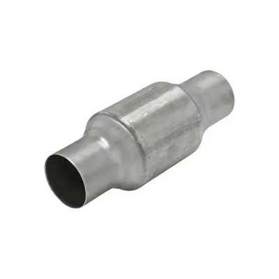 Flowmaster Catalytic Converter Universal-Fit 223 Series Standard Duty 3.0in IN / 3.00in OUT: ea Round Body 10.50in Length 49-State Stainless Steel