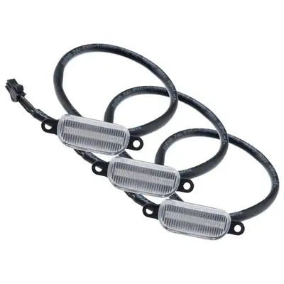 Oracle Lighting ORACLE Lighting Universal Pre-Runner Style LED Grill Light Kit (New Style) - Clear Lens