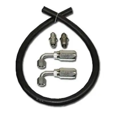 PSC Motor Sports Field Serviceable Cylinder Hose Kit w/ 4-90s 8 Feet of #6 Hose