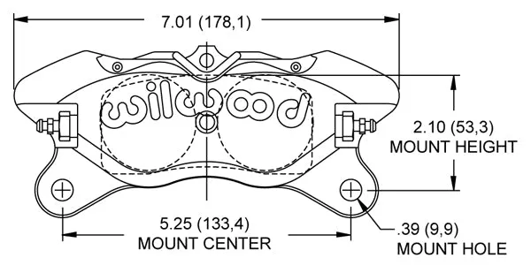 Wilwood CALIPERDP1.75.81 ROTORRED product image