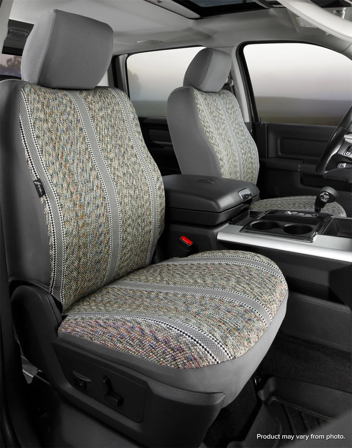 FIA TR47-74 GRAY TR40 Series - Wrangler Saddleblanket Custom Fit Front Seat Cover - Gray product image