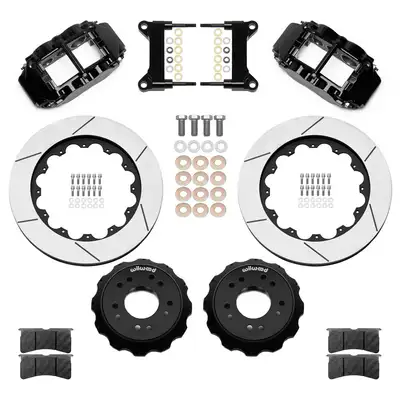 Wilwood Brakes 1963 - 1987 Chevrolet, GMC Forged Narrow Superlite 6R Big Brake Front Brake Kit (Hat) - 140-15304