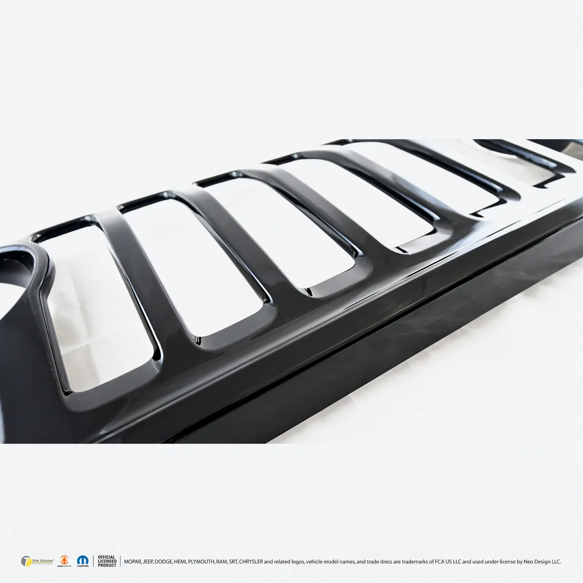 Trim Illusion 1pc Grille Overlay JT Black product image