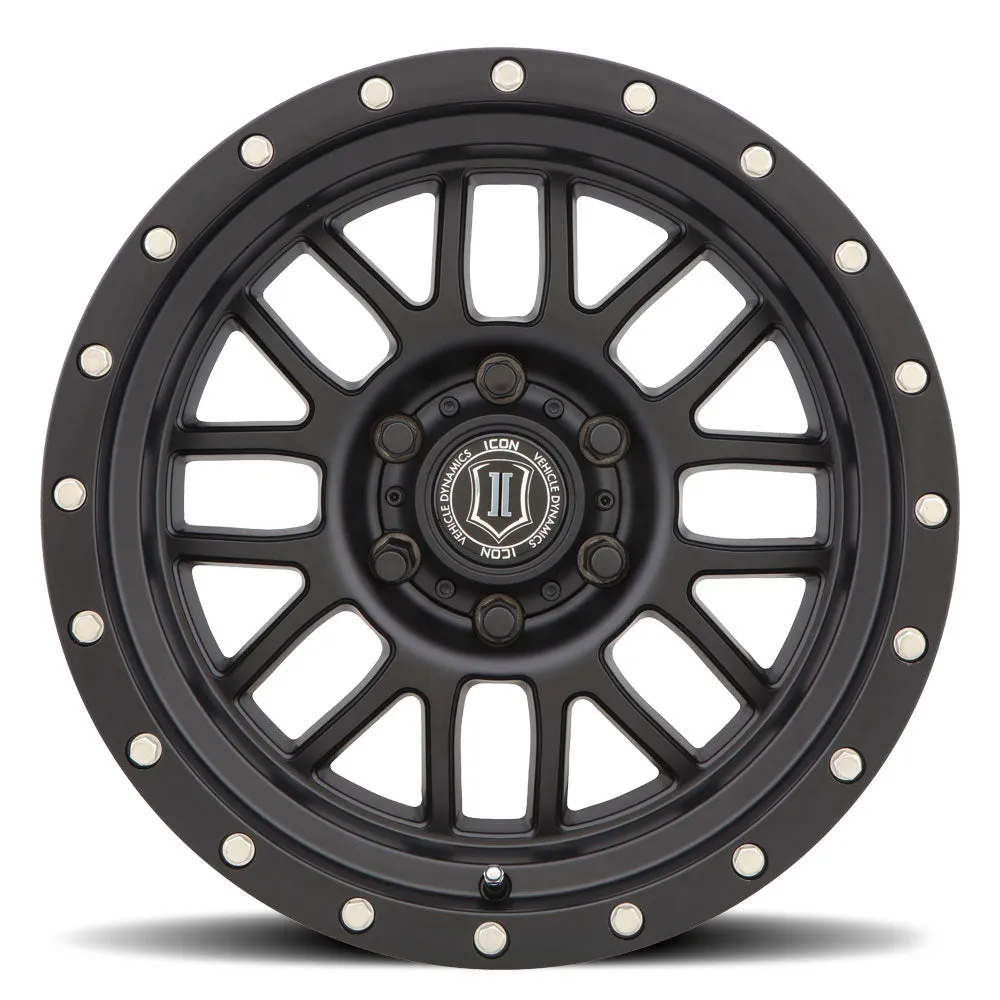 ICON Alloys Alpha, Satin Black, 20 x 9 / 8 x 170, 0mm Offset, 5" BS product image