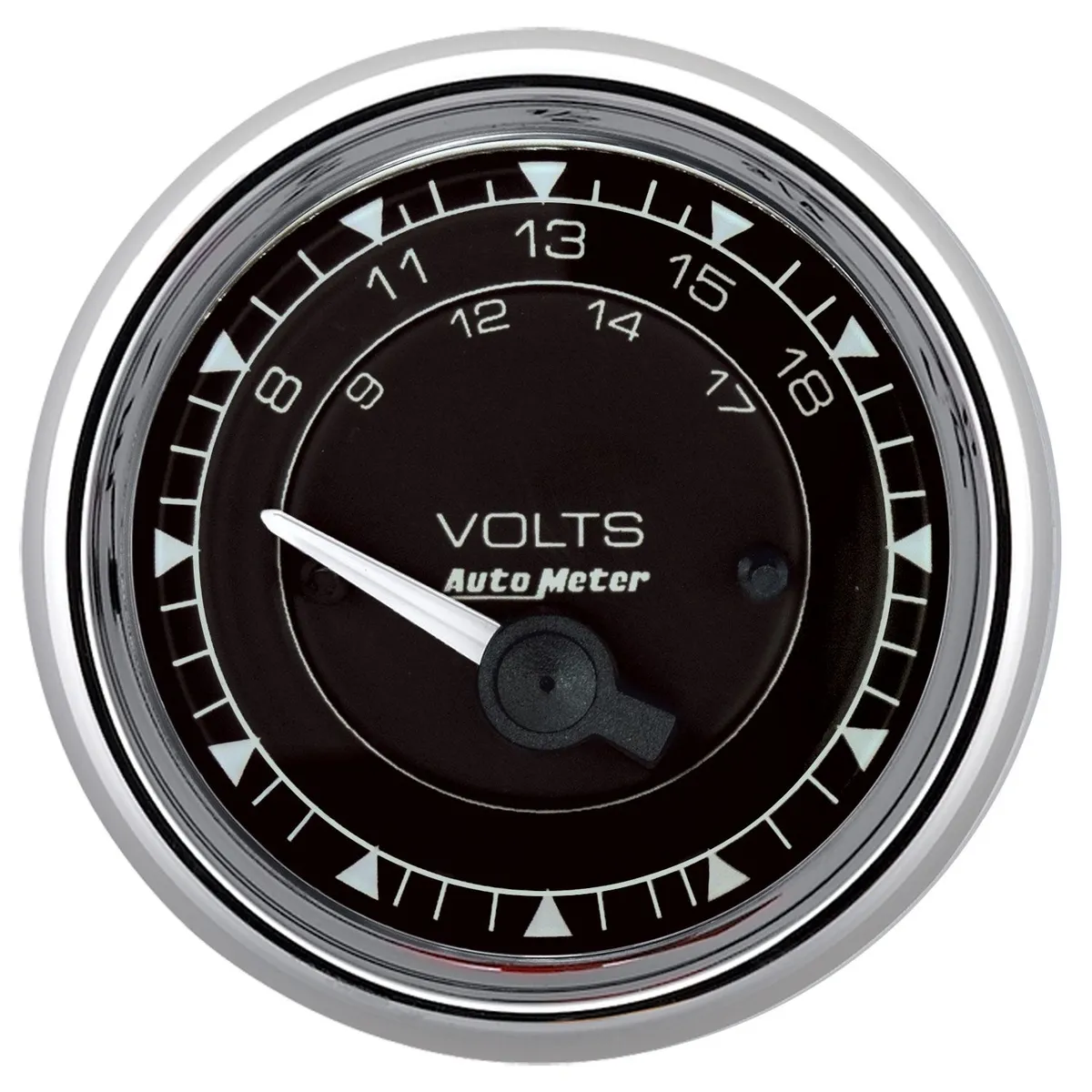 Gauge Voltmeter 2 1/16in 18v Elec Chrono Chrome product image