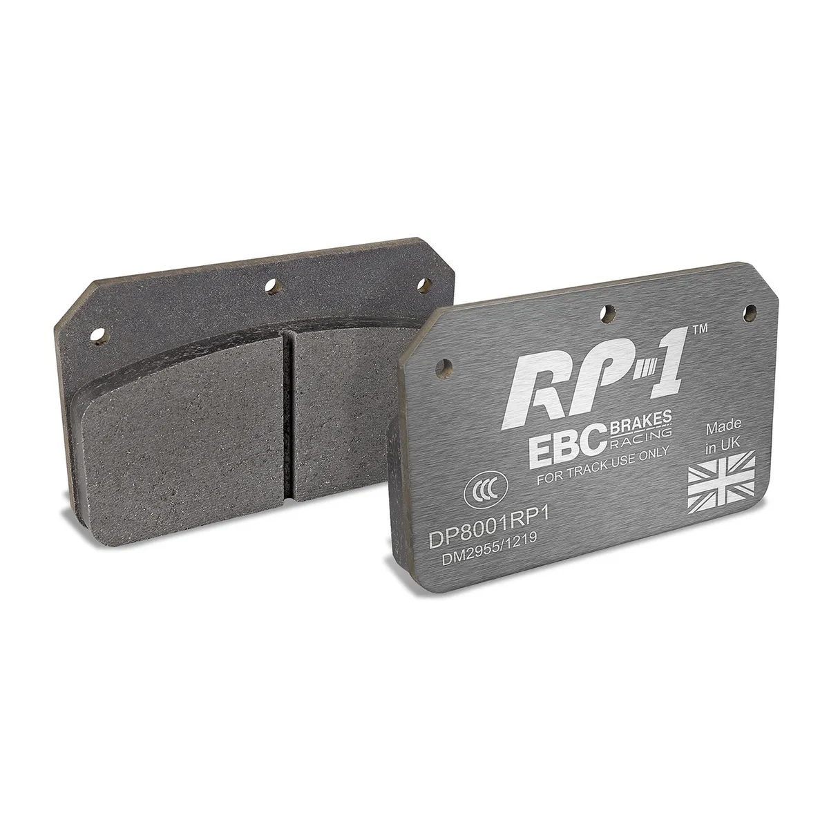 EBC RP-1 Race Brake Pads; For S4 / Mini GN Dual 150 / Mini GN Dual 175 / 2000/ Caliper Wilwood Dynalite Cotter Pin; product image