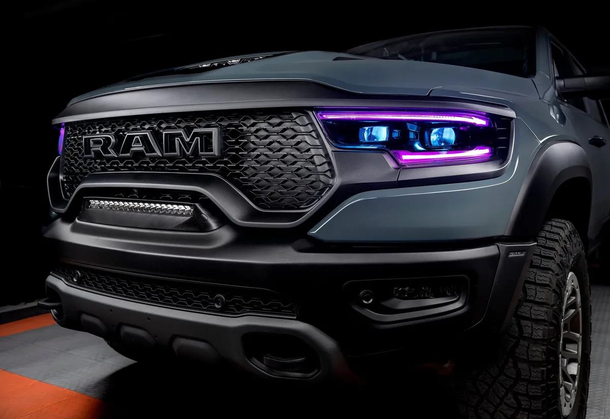 Oracle Lighting 2019-2021 RAM 1500 Colorshift Rgbw+a Headlight DRL Upgrade Kit - Projector LED Headlights product image