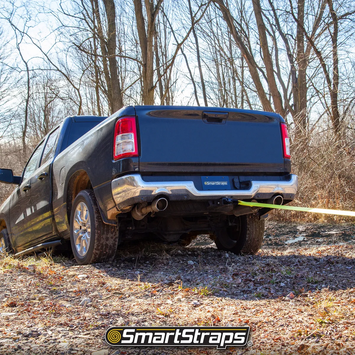 2in x 30ft 15000lb Recovery Strap W/Loop Ends product image