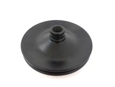 Racing Power Company GM Power Steering Pulley Single Groove Black