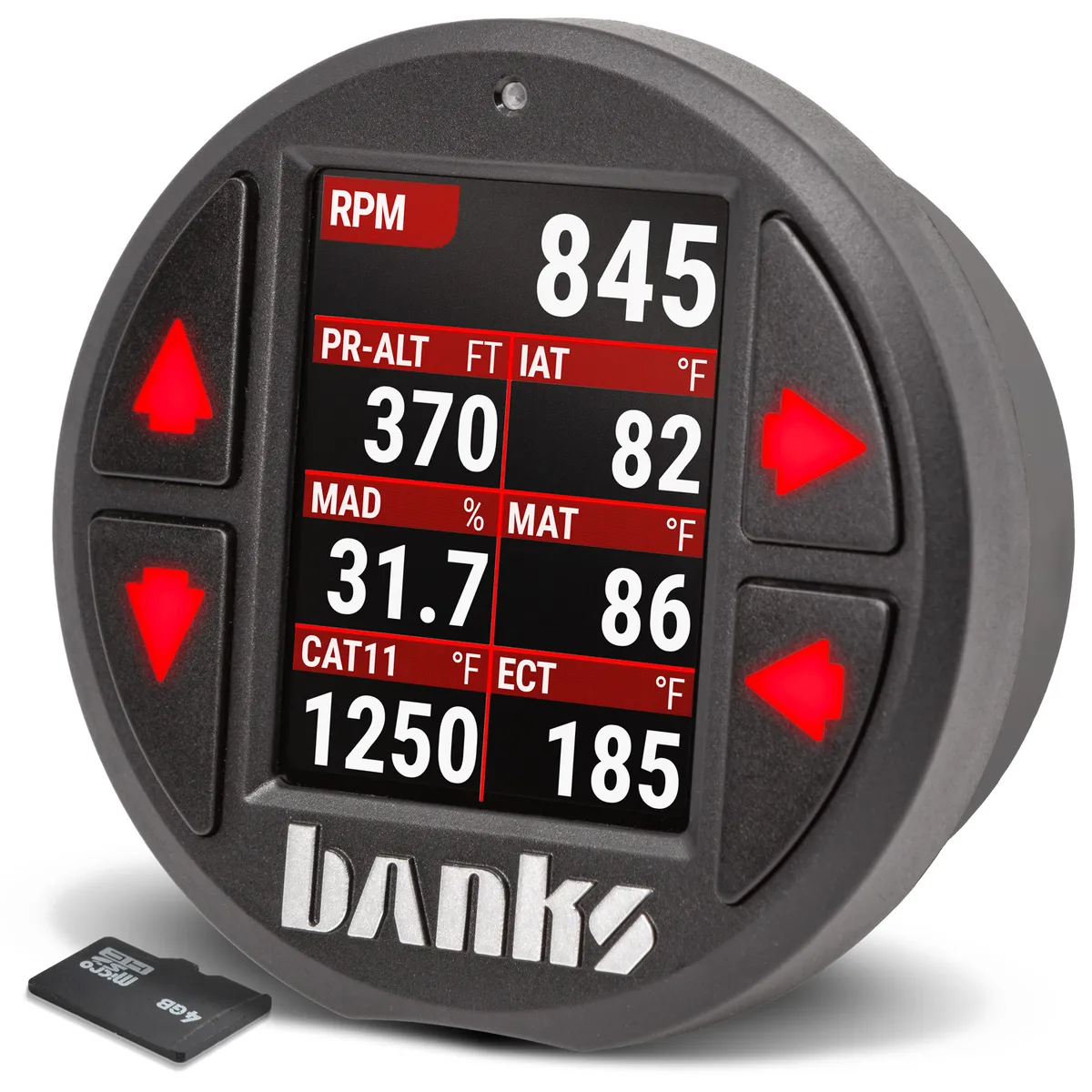 Banks iDash Data Pro for use with OBDII CAN bus vehicles Stand-Alone Banks Power product image
