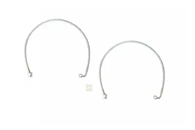 EVO Manufacturing "EVO-600133 - EVO Rear Brakeline Pair D44 for 2-5"" Lift - Wrangler JL"