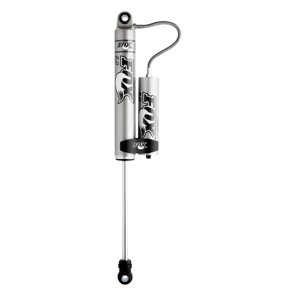 FOX Offroad Shocks FOX Performance Series Smooth Body Resrvoir Reservoir: External Color: Aluminum Sold As: Each Top Mount: Es6 Bottom Mount: Es6 Extended26.45 Compressed15.85
