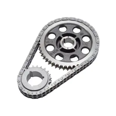 Edelbrock Edelbrock 7818 Performer-Link Adjustable True-Roller Timing Chain Set
