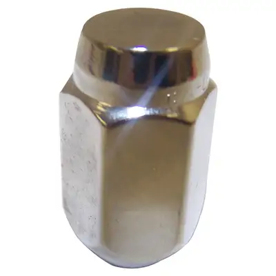 Crown Automotive Jeep Replacement 1977-1983 CJ-5 CJ Chrome Capped 1/2in -20 1977-1986 CJ-7 CJ Chrome Capped 1/2in -20 1977-1986 CJ-8 CJ Chrome Capped 1/2in -20