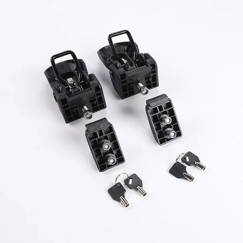 ABS Hood Latch Kit Anti-Theft for Jeep Wrangler JK JL and Gladiator JT product image