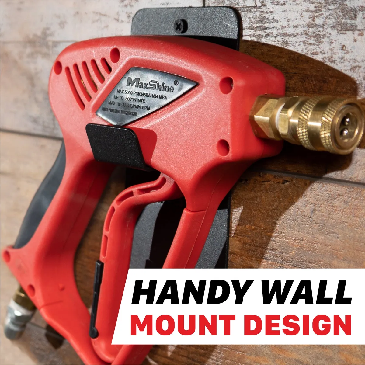 High Pressure Spray Car Wash Gun Holderblack product image