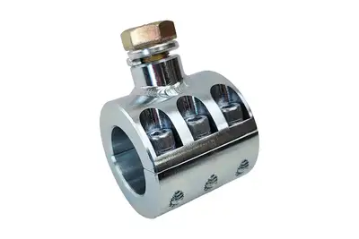 PSC Motor Sports Tie Rod Clamp For Cylinder Assist(Fits 1.75in Diameter Tie Rod)bolt on Incl Hardware