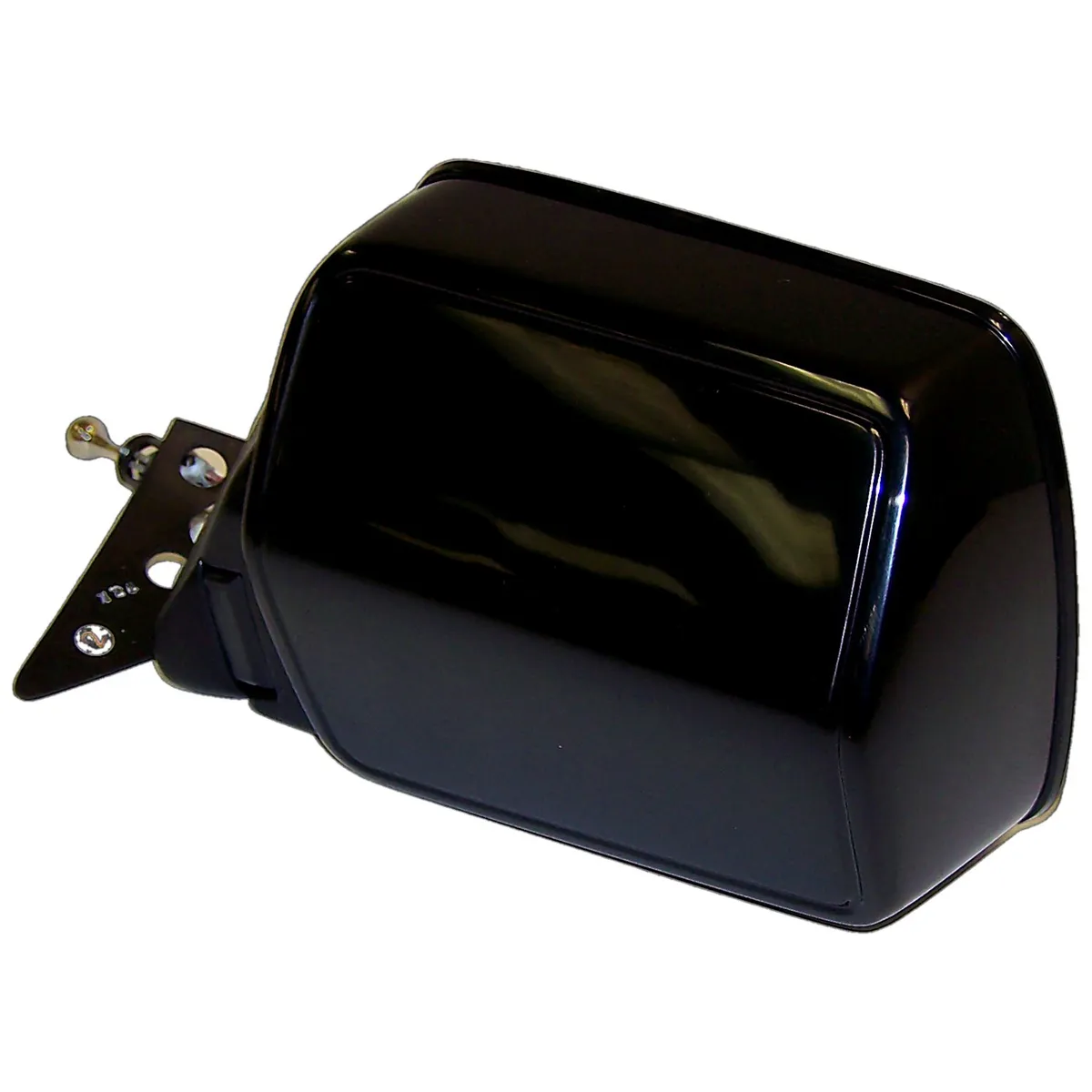 Crown Automotive Jeep Replacement 55034123 Left Manual Remote Folding Mirror for 1984-1996 XJ Cherokee, MJ Comanche, Black product image
