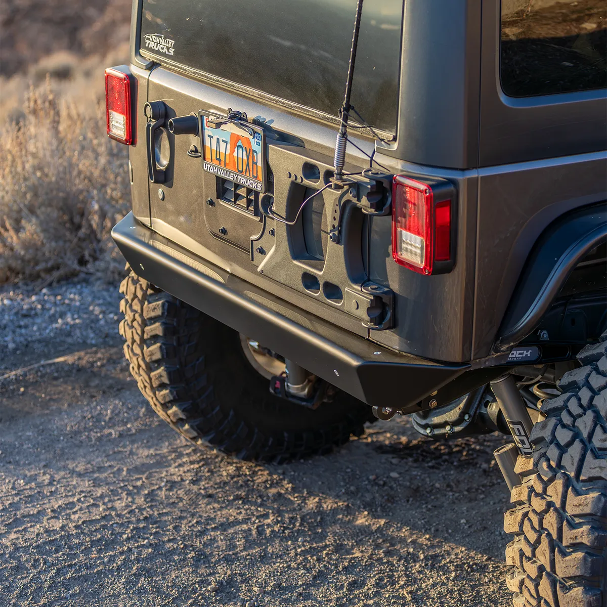 0718 Wrangler Legacy Rear Bumper Kit Raw product image