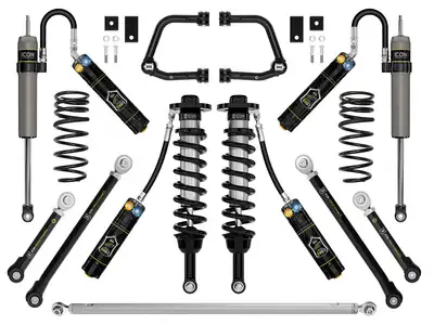 ICON Vehicle Dynamics Icon 2022-2025 Toyota Tundra, 2-3.5" Lift, Stage 11 (Trd), 2.5 Suspension System, Tubular, Cdxs
