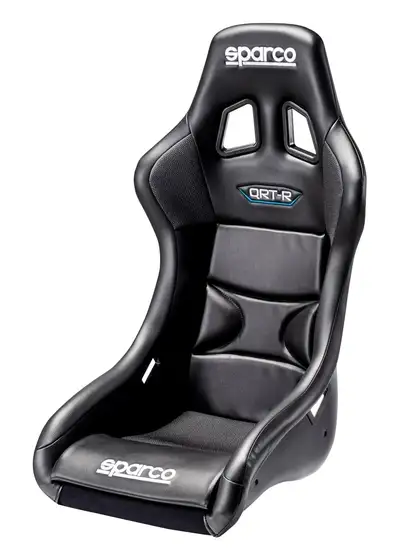 Sparco Motor Sports Qrtr Seat Vinyl Blacksingle Seat