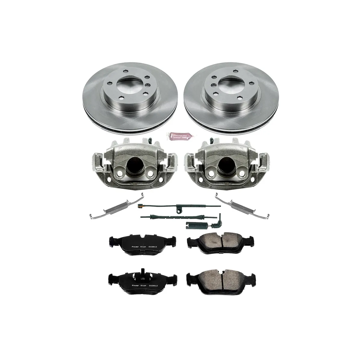 Z17 Direct Replacement Kit: Rotors; Ceramic Pads; Pad Sensors; Calipers product image
