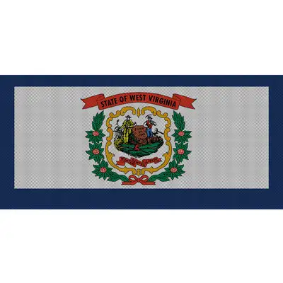 Under The Sun Inserts West Virginia State Flag