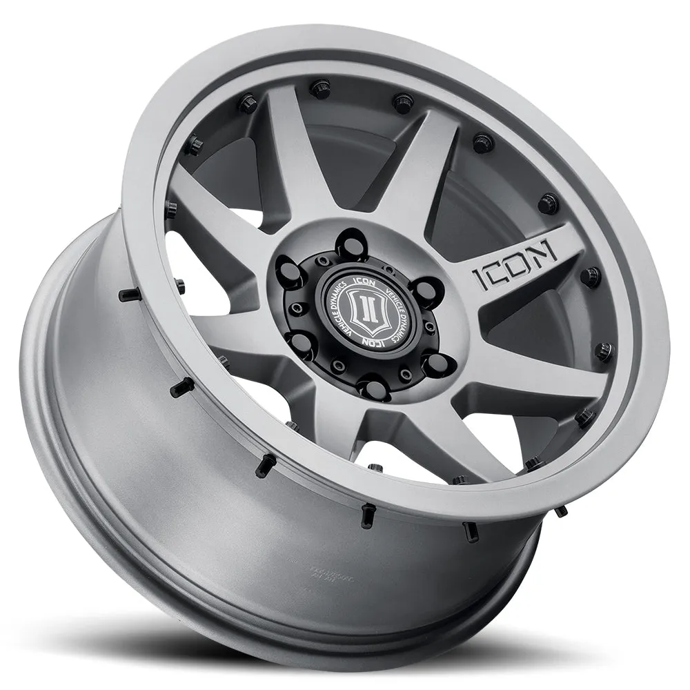 17 Rebound Pro Wheels Size 17x8.5 Finish Sat Black Bolt Pattern 6 x 135 Backspace 5 Offset 6mm product image