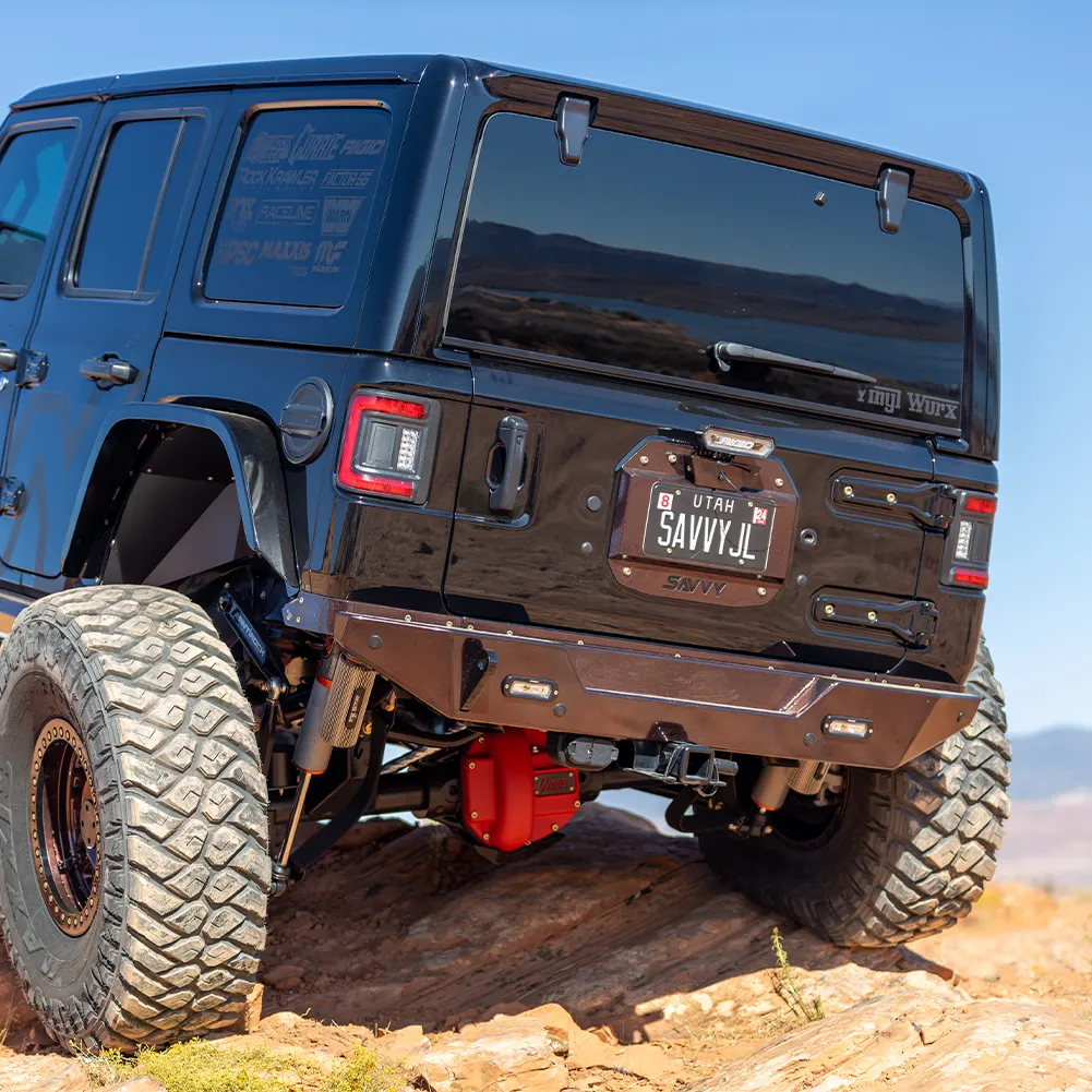 18c Wrangler Krawler Lite Bolt On Rear Bumper Raw product image
