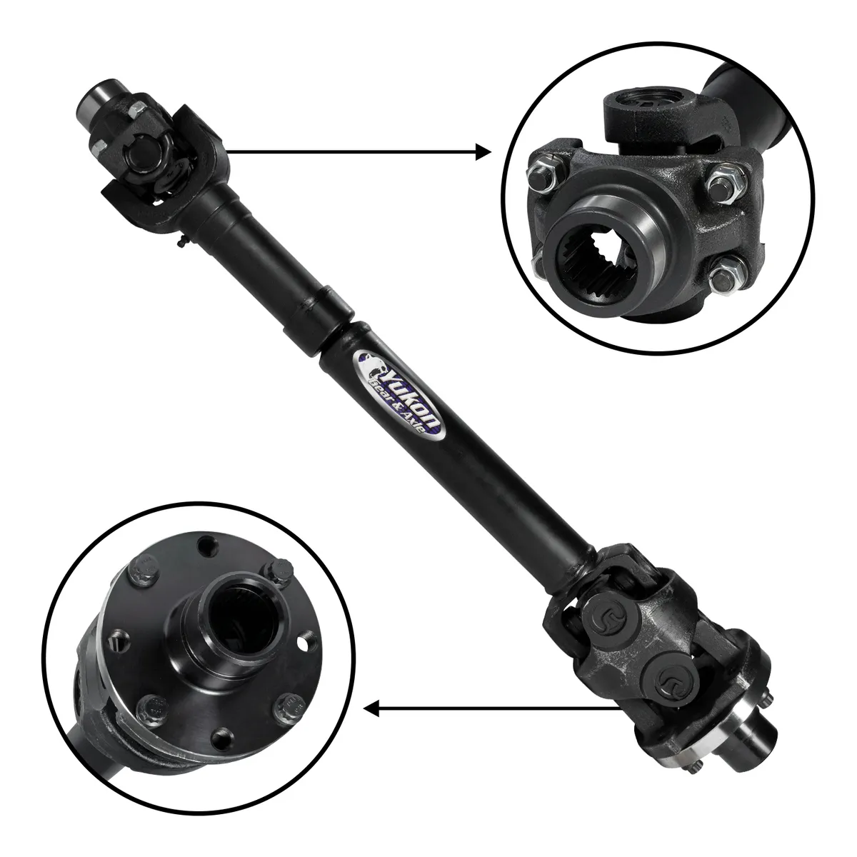 JEEP JL Sport Rear Driveshaft 2 Door With Manual Transmission With Dana 35 2018+ JL Sport Rear Driveshaft 1350 HD 2DR M/T W/ Dana 35 Yukon Gear product image