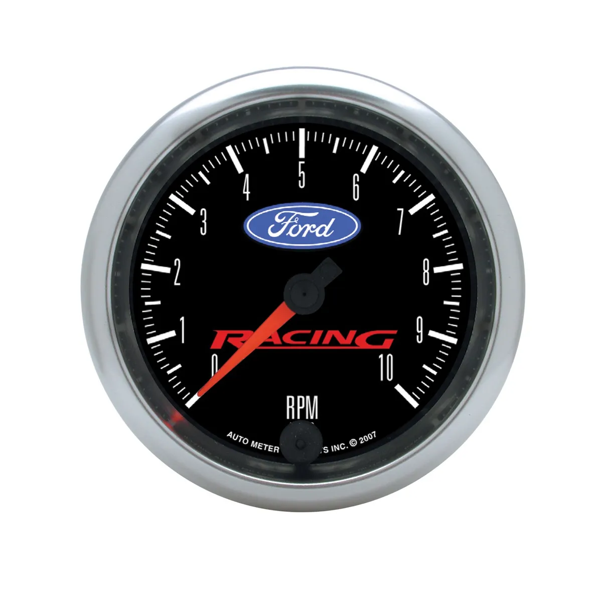 Gauge, Tachometer, 3 3/8", 10k RPM, In-Dash, Ford Racing product image