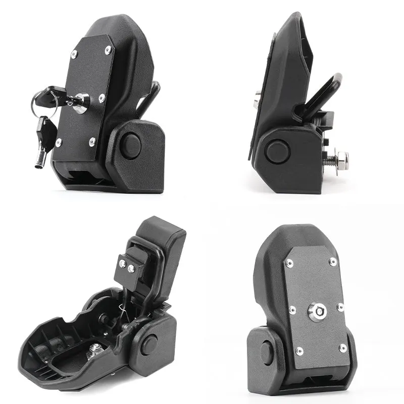 ABS Hood Latch Kit Anti-Theft for Jeep Wrangler JK JL and Gladiator JT product image