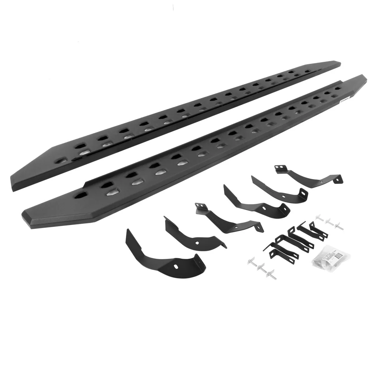 Go Rhino Go Rhino 69405187SPC - RB10 Slim Line Running Boards With Mounting Brackets - Textured Black