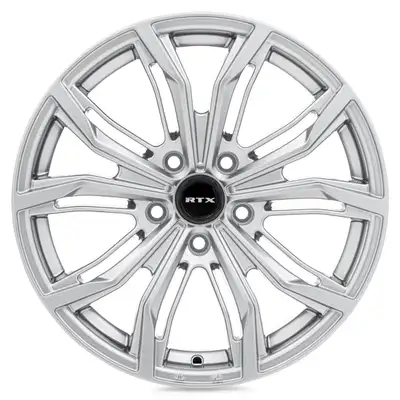 RTX Wheels Black Widow 18x8 5x114.3 Et42 Cb73.1 Hyper Silver