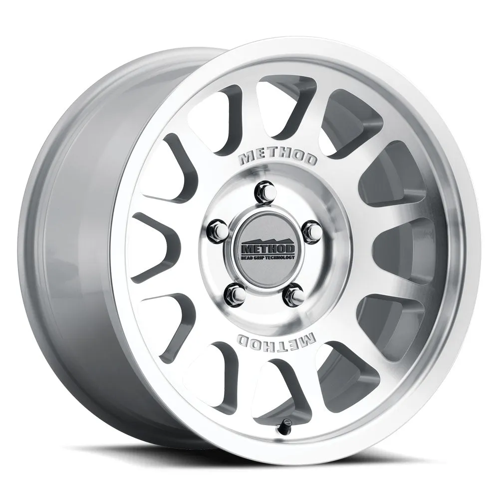 MR703 Bead Grip 17x8.5 0mm Offset 8x170 130.81mm Centerbore Machined - Clear Coat product image