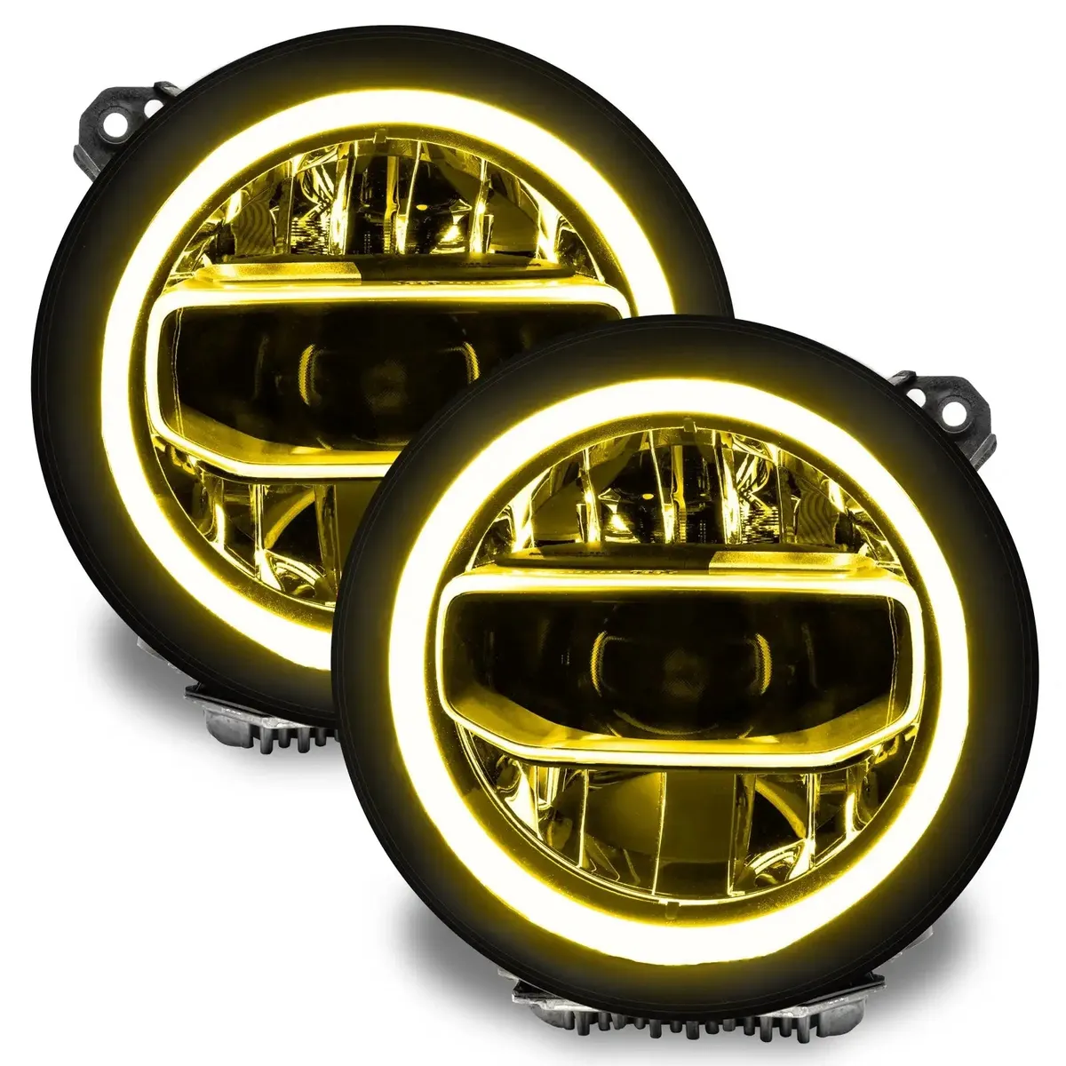 1346-330 - Jeep Wrangler JL/Gladiator JT ColorSHIFT RGB+W Headlight DRL Kit - w/RF Cont. product image