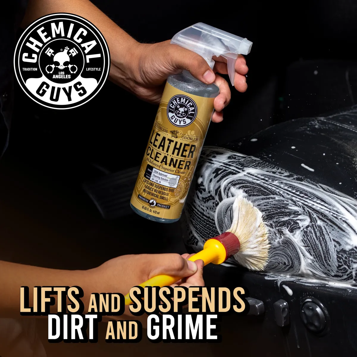 Leather Cleaner OEM Approved Colorless+odorless Leather Cleaner (1 Gal) product image