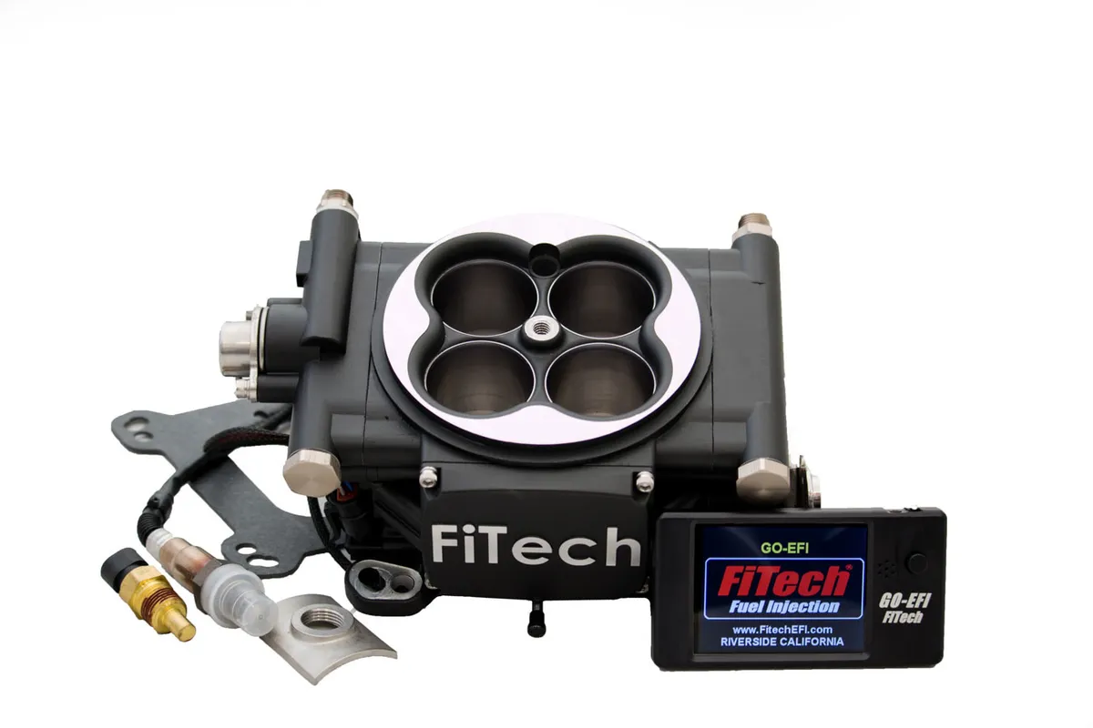 FiTech Fuel Injection FiTech - Go EFI 4 600 HP Matte Black EFI System