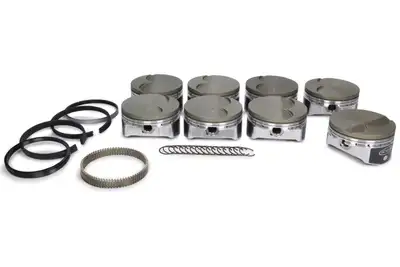 United Engine & Machine Co LS 6.0L/6.2L FT Forged Piston/Ring Set 4.010