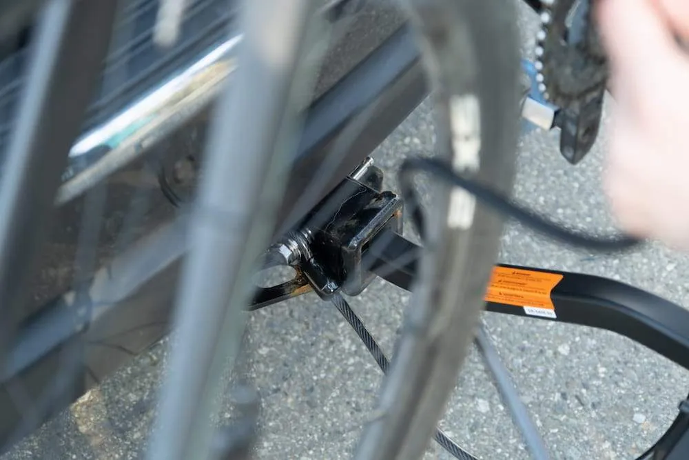 Bike Rack Accessory 1/2in Cable & Hitch Lock Kit For 2in Receivers product image