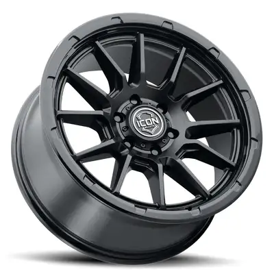 ICON Vehicle Dynamics Icon Suspension Icon Alloys Cajon Dbl Black - 20 x 9 / 6 x 5.5 / 0mm / 5 bs 8320908350db