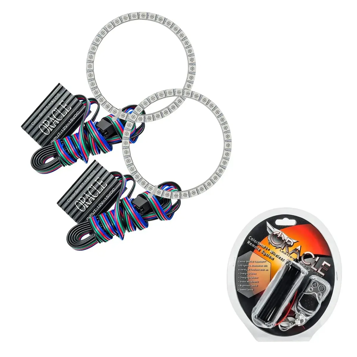 ORACLE Lighting 2011-2014 Dodge Charger LED Headlight Projector Halo Kit product image