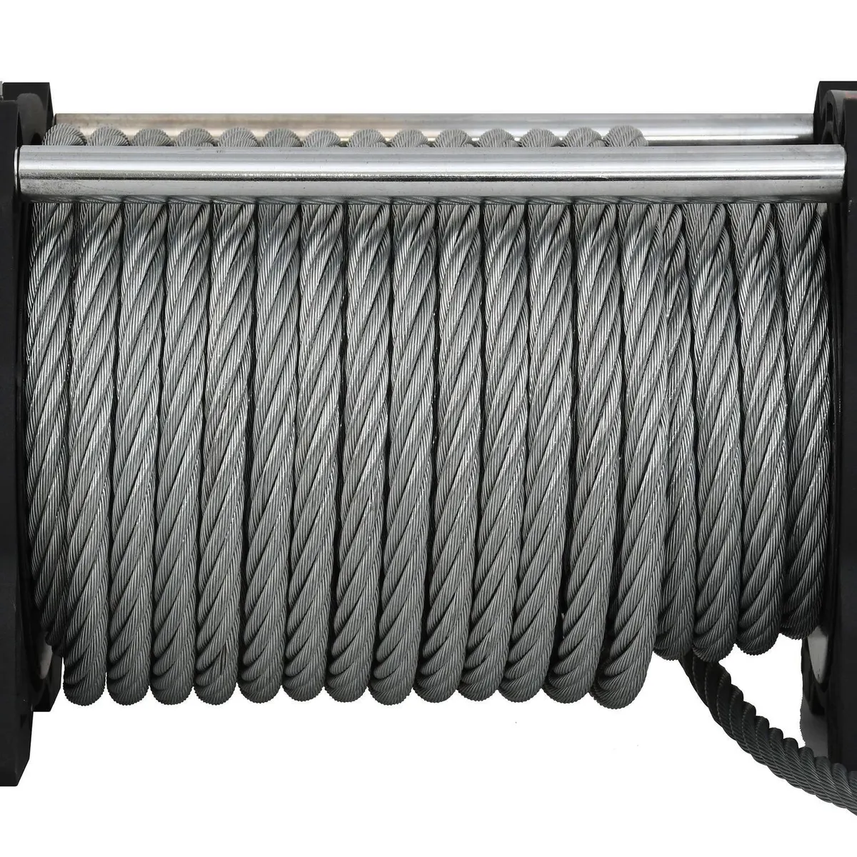 Tiger Shark 15000 15000lb 12V DC Winch with Steel Wire Rope Black - 1515000 product image