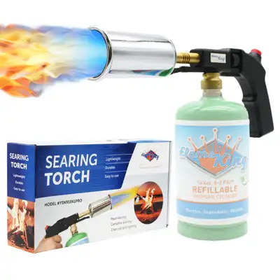 FLAME KING Propane Torch With Electric Start & Comfort Handle