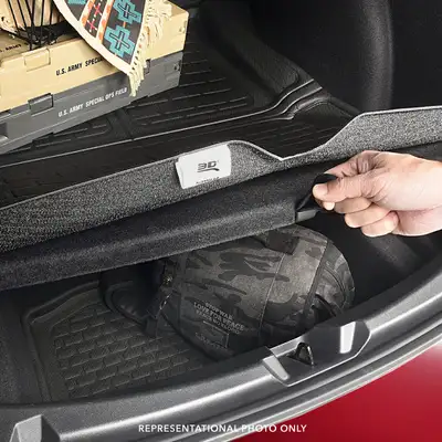3D MAXpider u ACE Lexus tx 2024-2025 Kagu Black Foldable Cargo Liner (R3 Electric) M1lx0921309