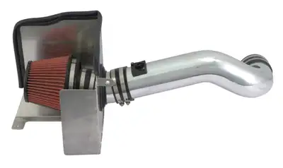 Spectre 0914 Avalance/Tahoe/Yukon v8 Air Intake Kit Red Filter Polished Aluminum