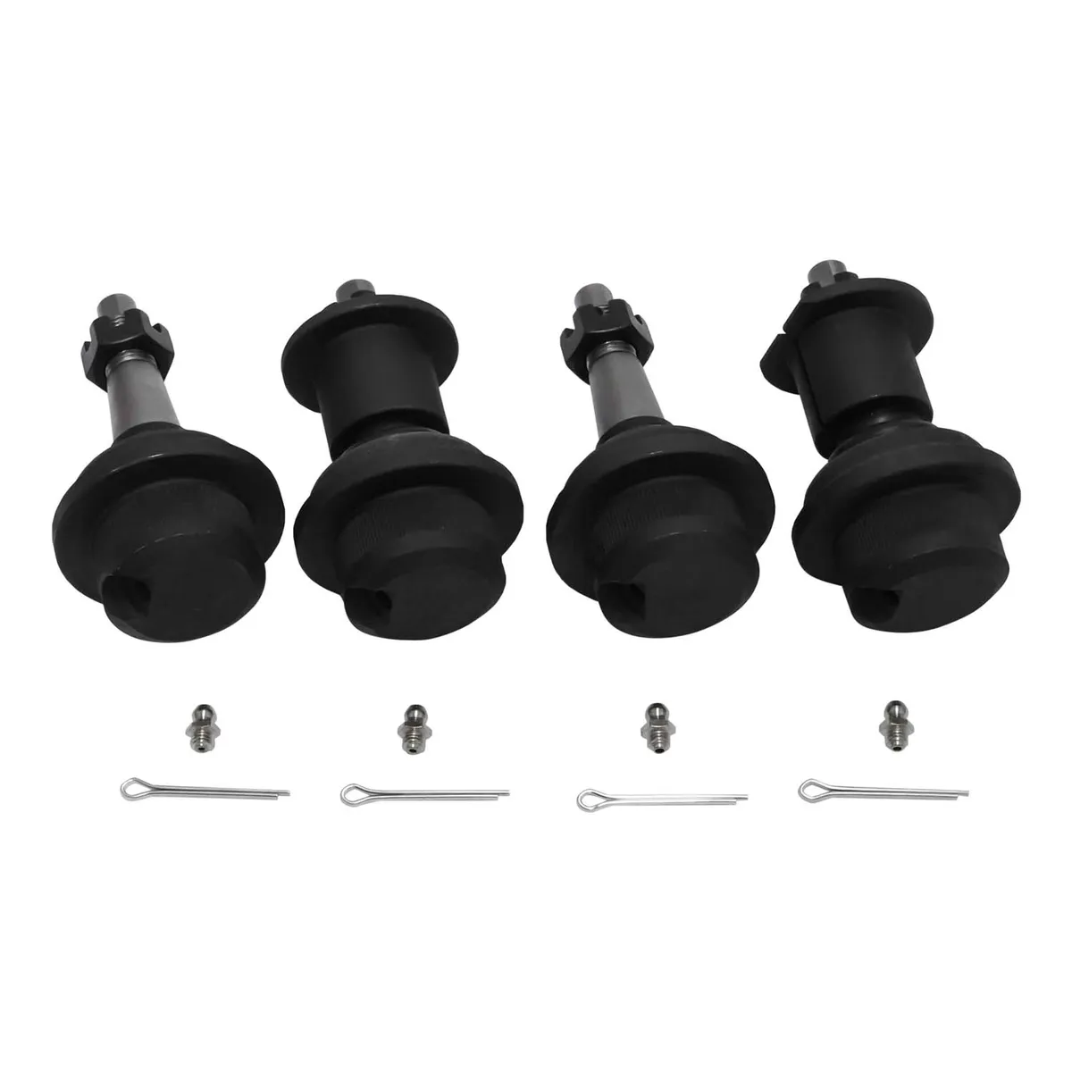 Ball Joint Kit For Jeep Wrangler JL & Gladiator Jt Both Sides HD Ball Joint Kit 2018+ Jeep Jl/ Jt (2) Upper & (2) Lower Yukon Gear product image